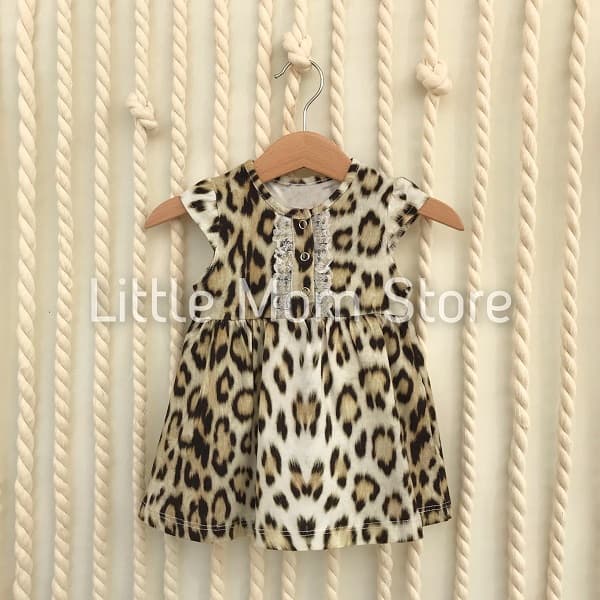 Leopar Desen Elbise