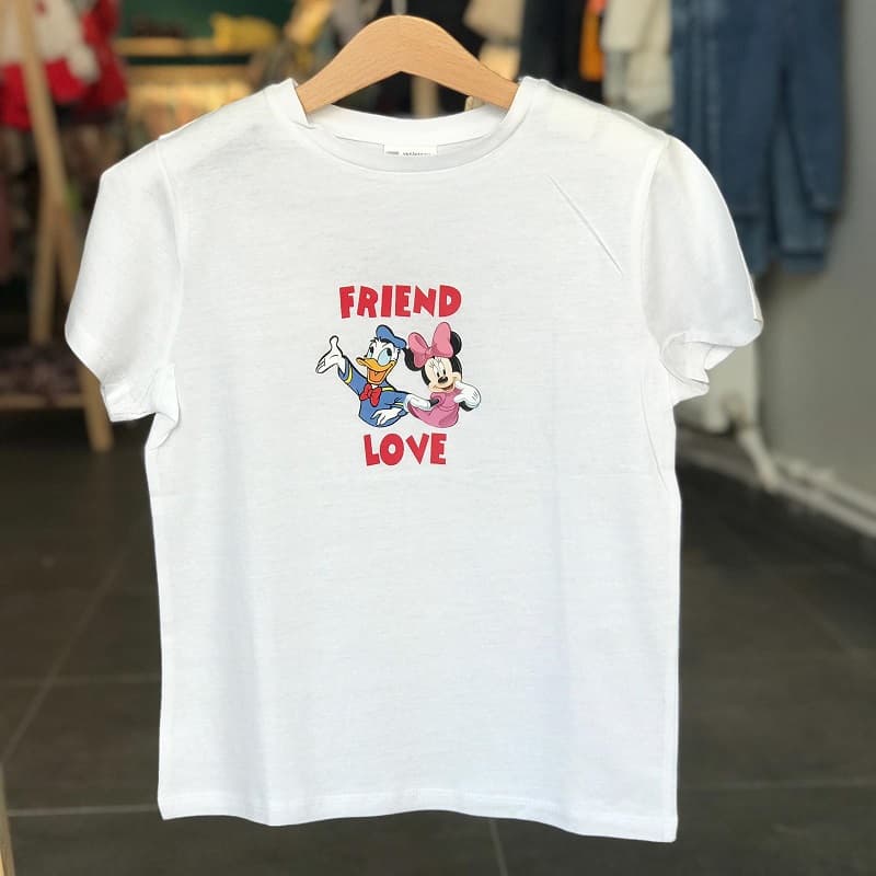 Friend Love Basic Tişört