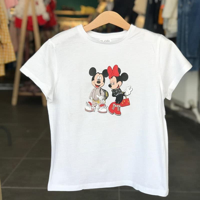 Minnie Mickey Basic Tişört