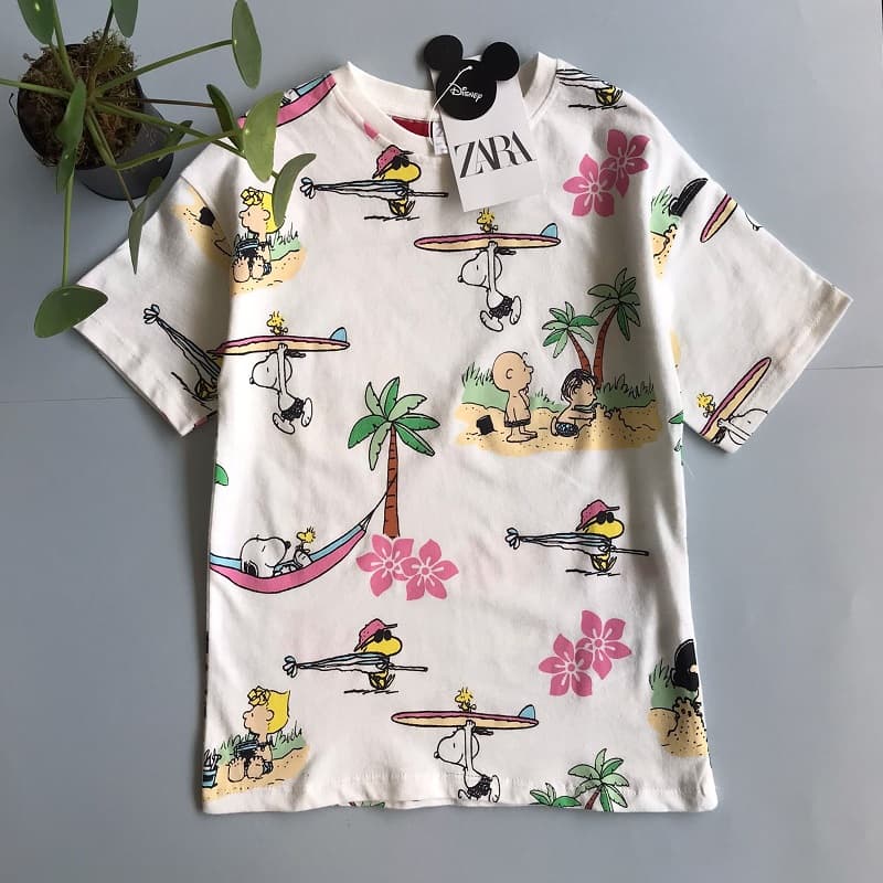 Orjinal Snoopy Palmiye Tişort