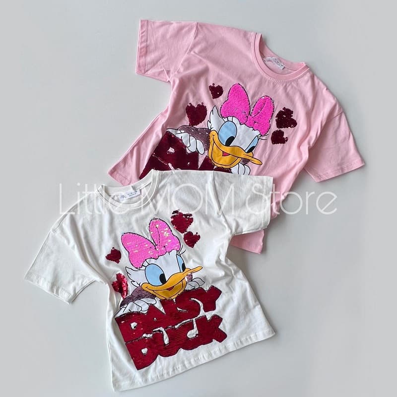 Orjinal Pullu Daısy Duck Tişört