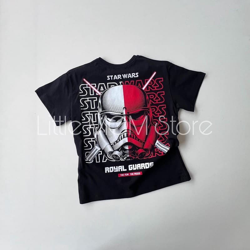 Orjinal Sırt Baskılı Star Wars Tişört