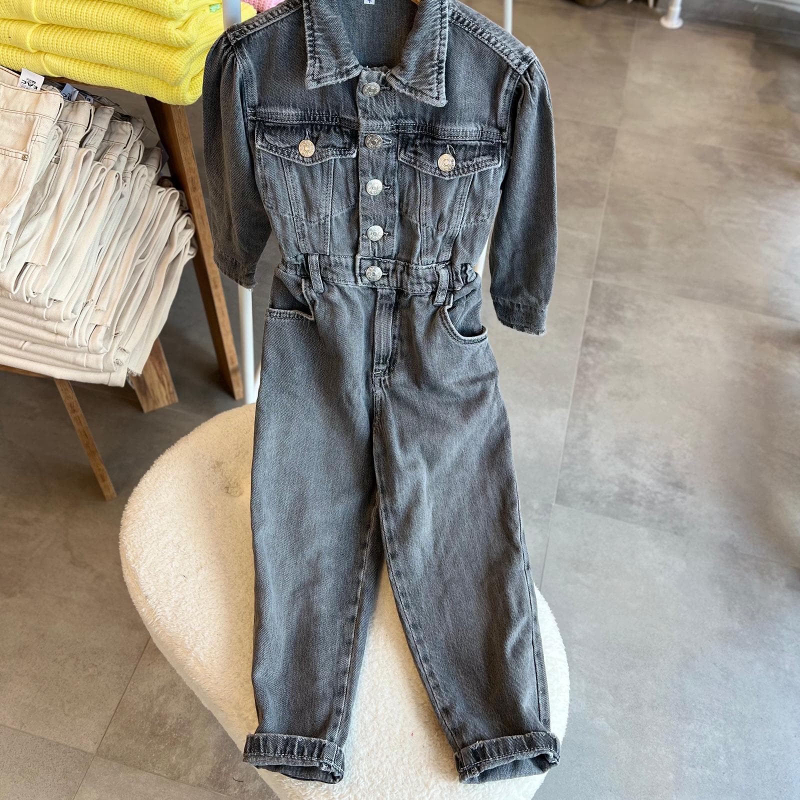 Orjinal Denim Tulum